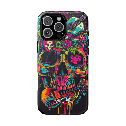 iPhone 16 Pro Max Matte Phone Case - Psychedelic Harmony | MagSafe iPhone Case