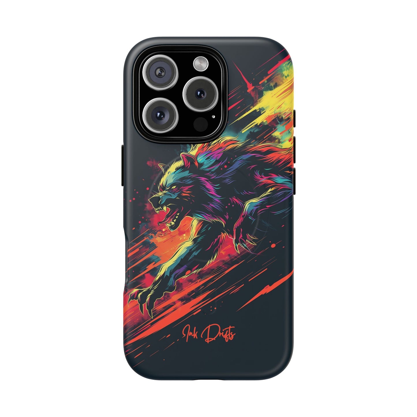 iPhone 16 Pro Matte Phone Case - Lunar Werewolf | MagSafe iPhone Case