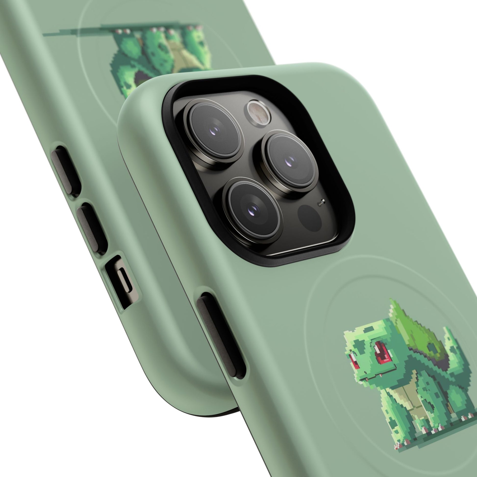 Phone Case - Pixel Bulbasaur | MagSafe iPhone Case