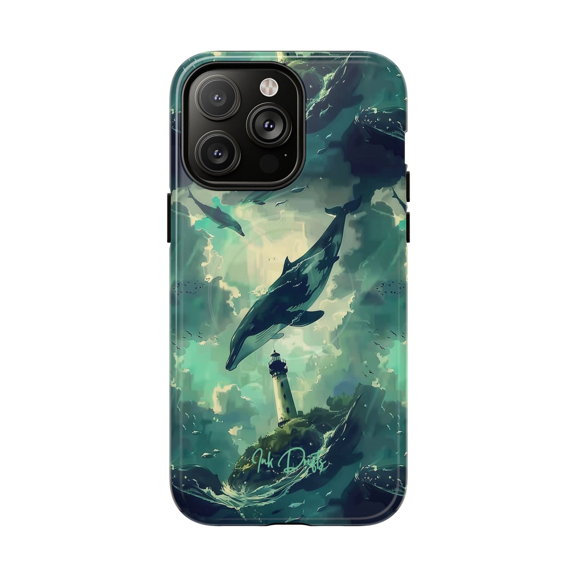 iPhone 14 Pro Max Glossy Phone Case - Ocean Dream | MagSafe iPhone Case