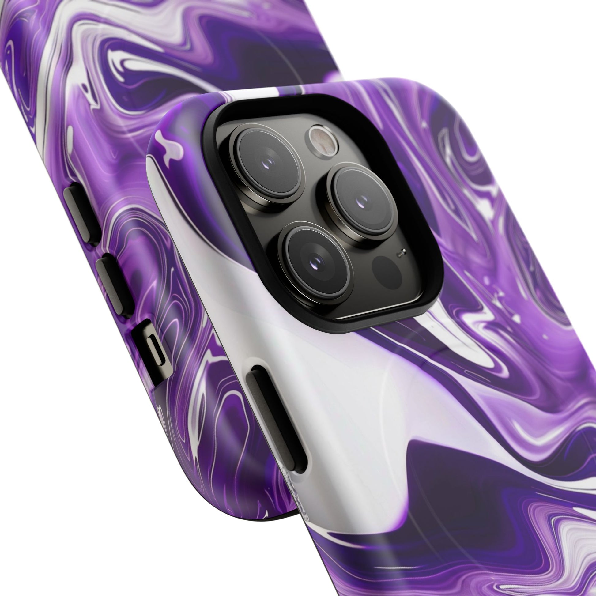 Phone Case - Violet Vortex | MagSafe iPhone Case