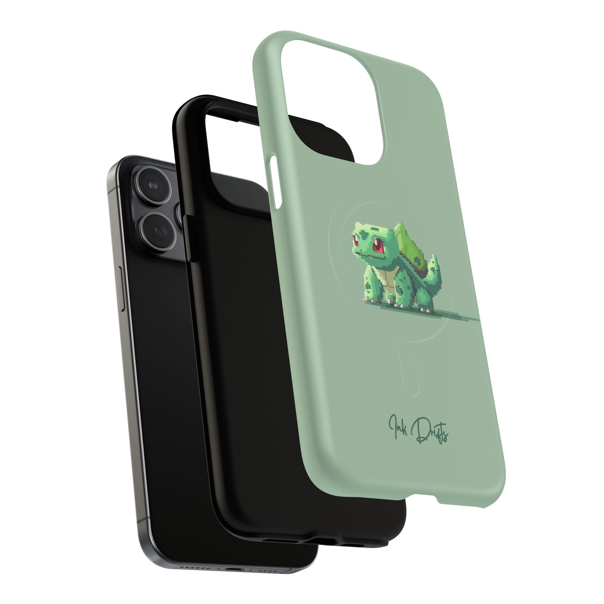 Phone Case - Pixel Bulbasaur | MagSafe iPhone Case