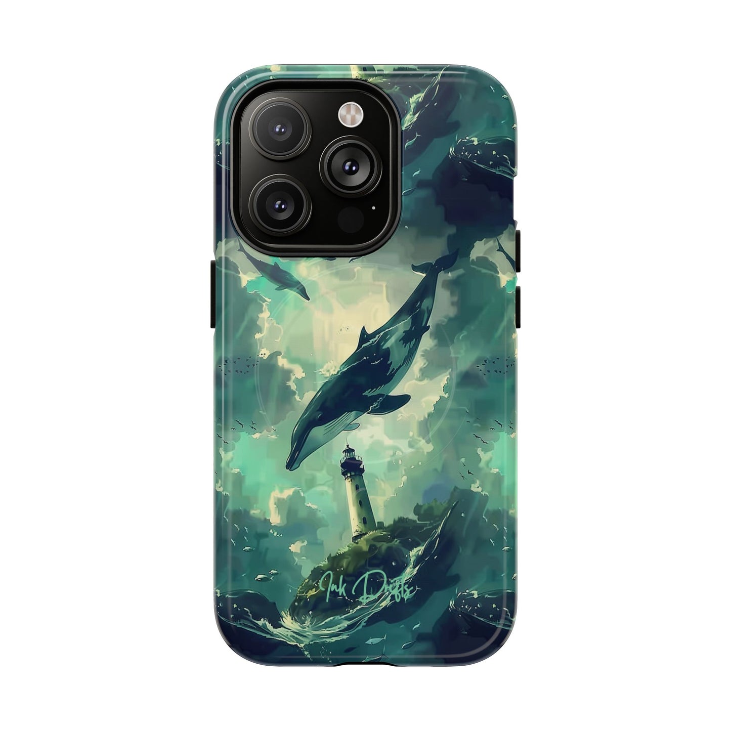 iPhone 14 Pro Glossy Phone Case - Ocean Dream | MagSafe iPhone Case