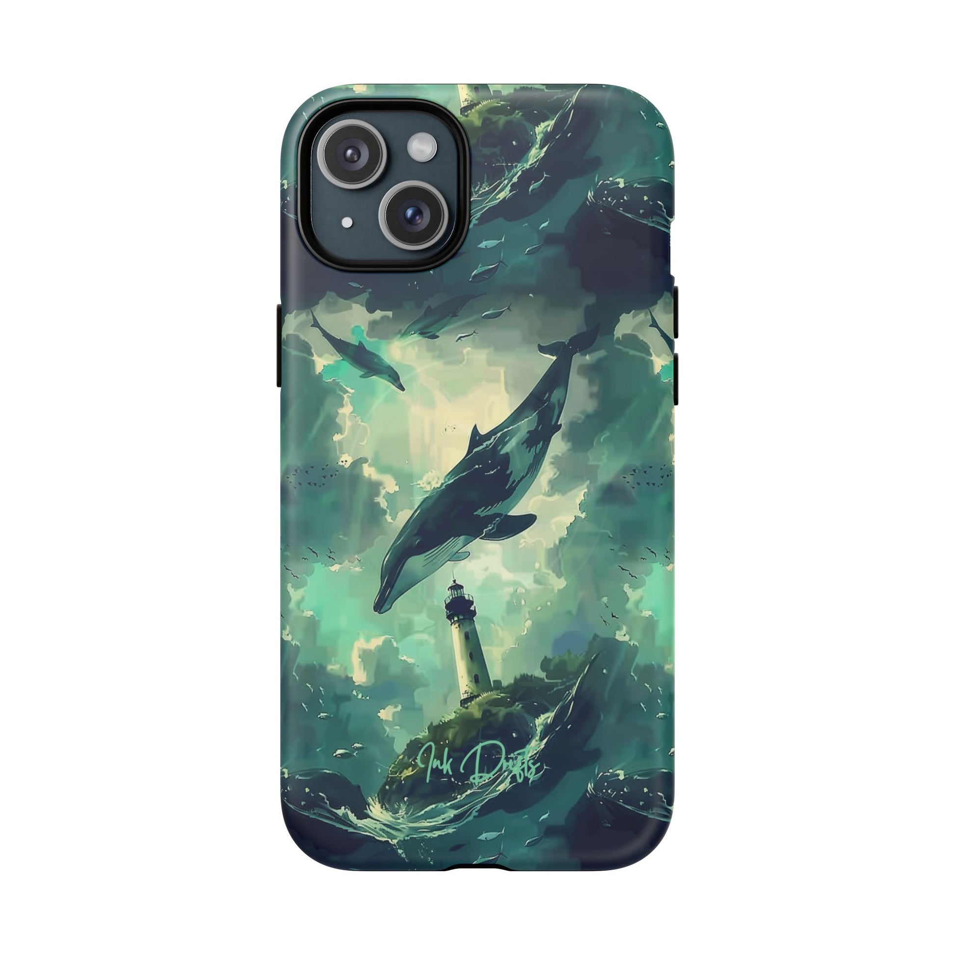 iPhone 15 Plus Matte Phone Case - Ocean Dream | MagSafe iPhone Case