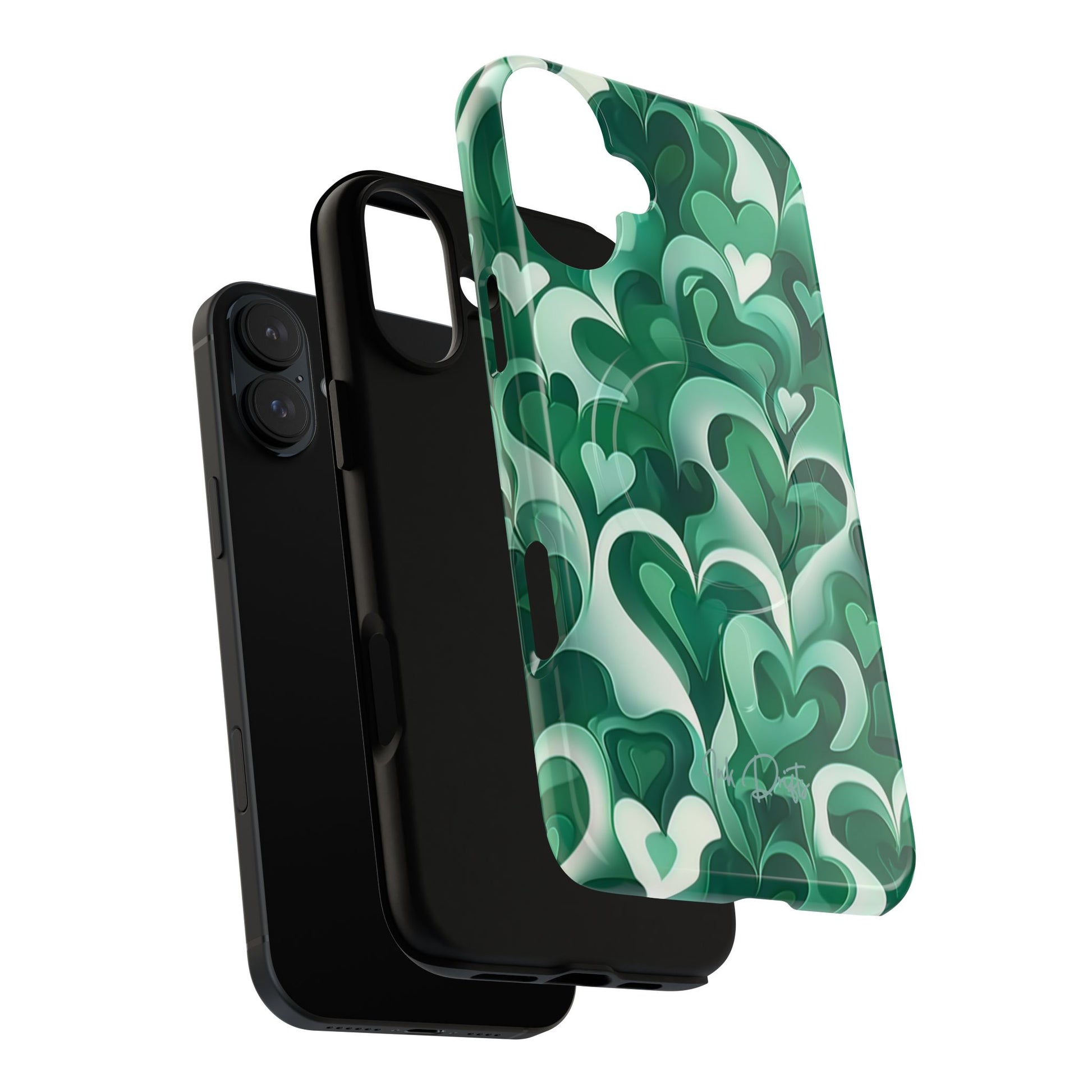 Phone Case - Emerald Love | MagSafe iPhone Case