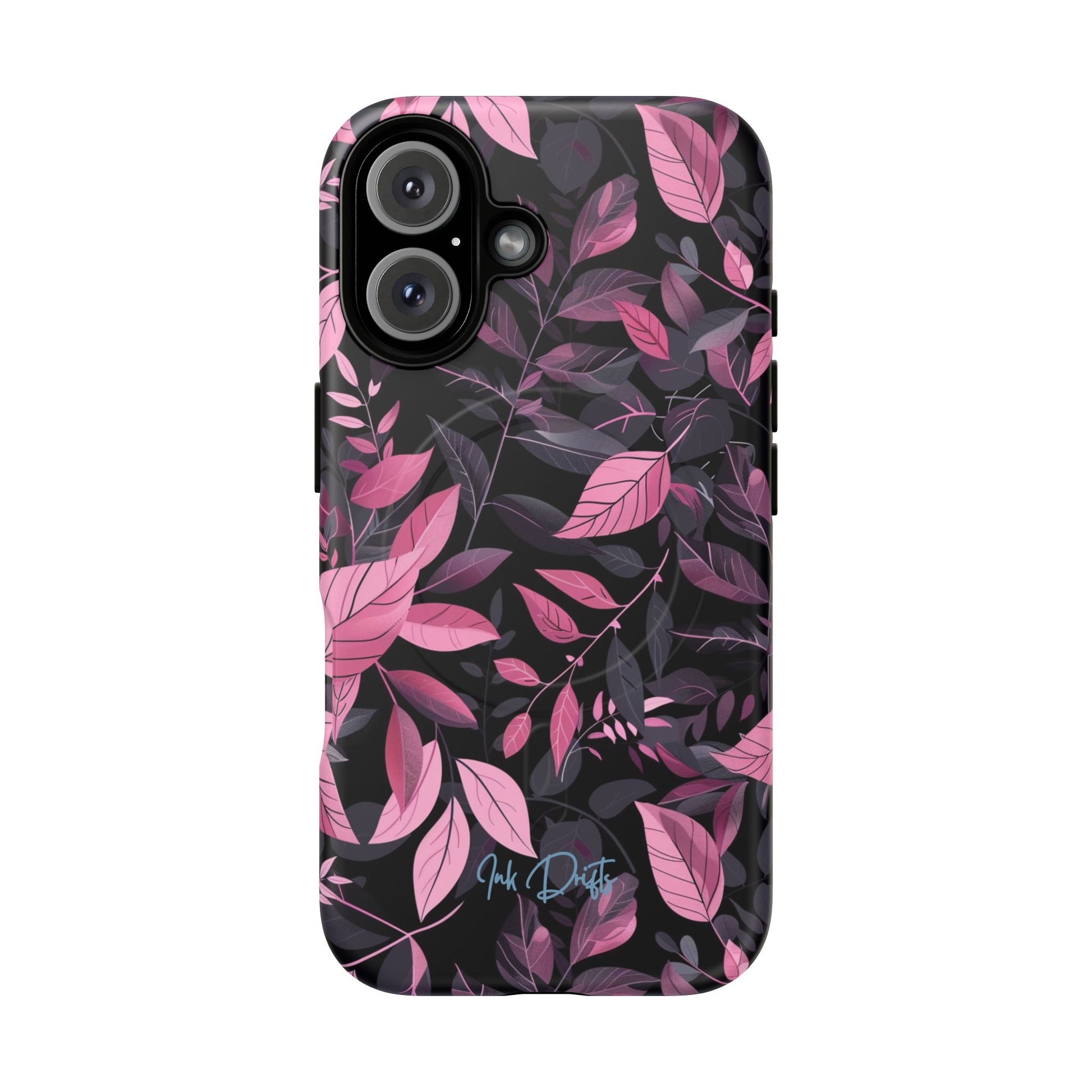 iPhone 16 Matte Phone Case - Dusky Leaves | MagSafe iPhone Case