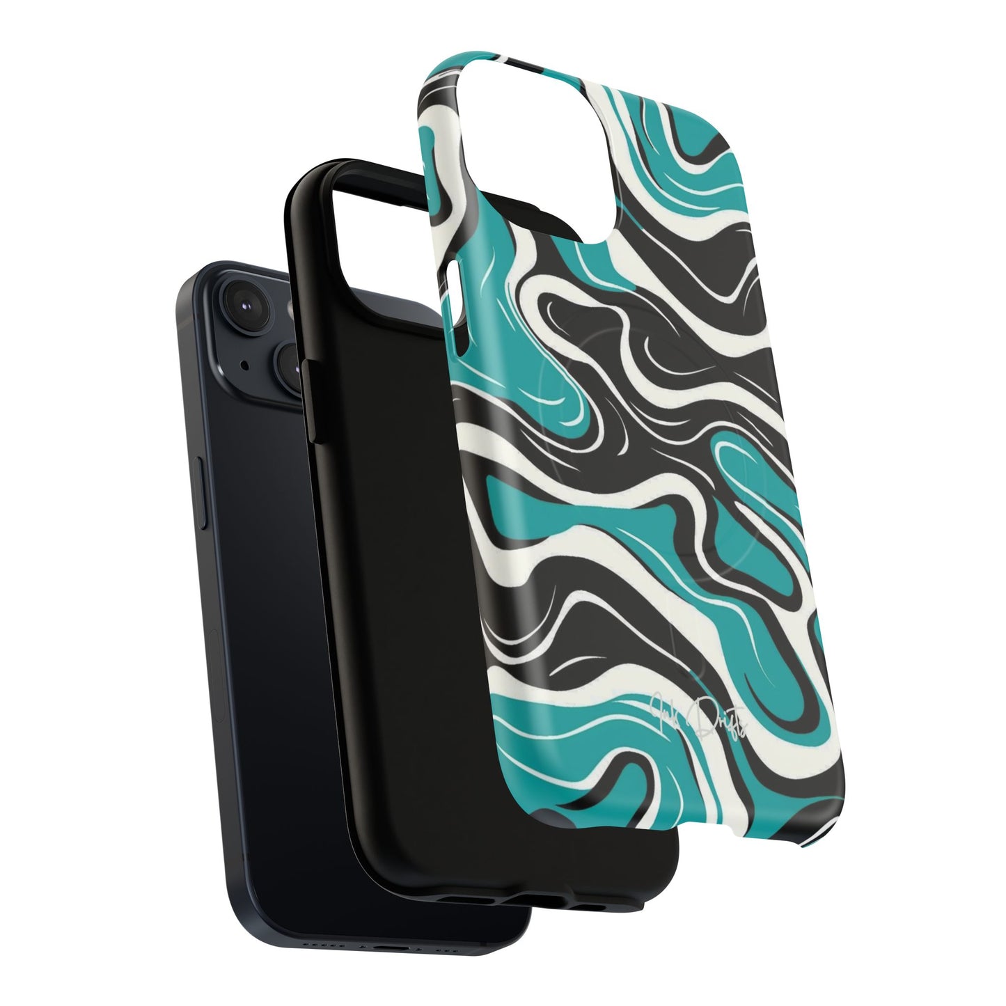 Phone Case - Teal Tempest | MagSafe iPhone Case