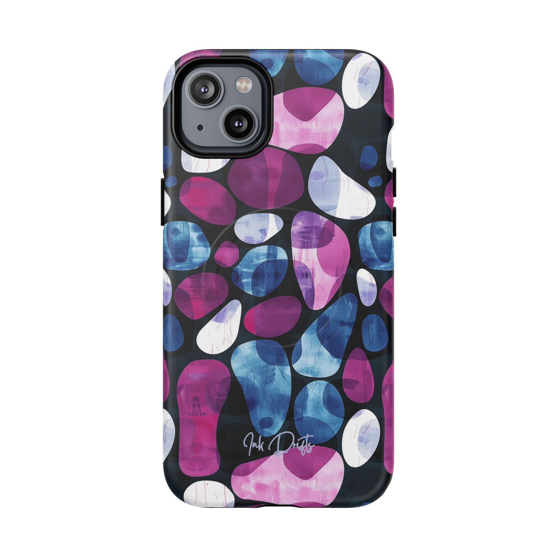 iPhone 14 Plus Matte Phone Case - Pebbles | MagSafe iPhone Case