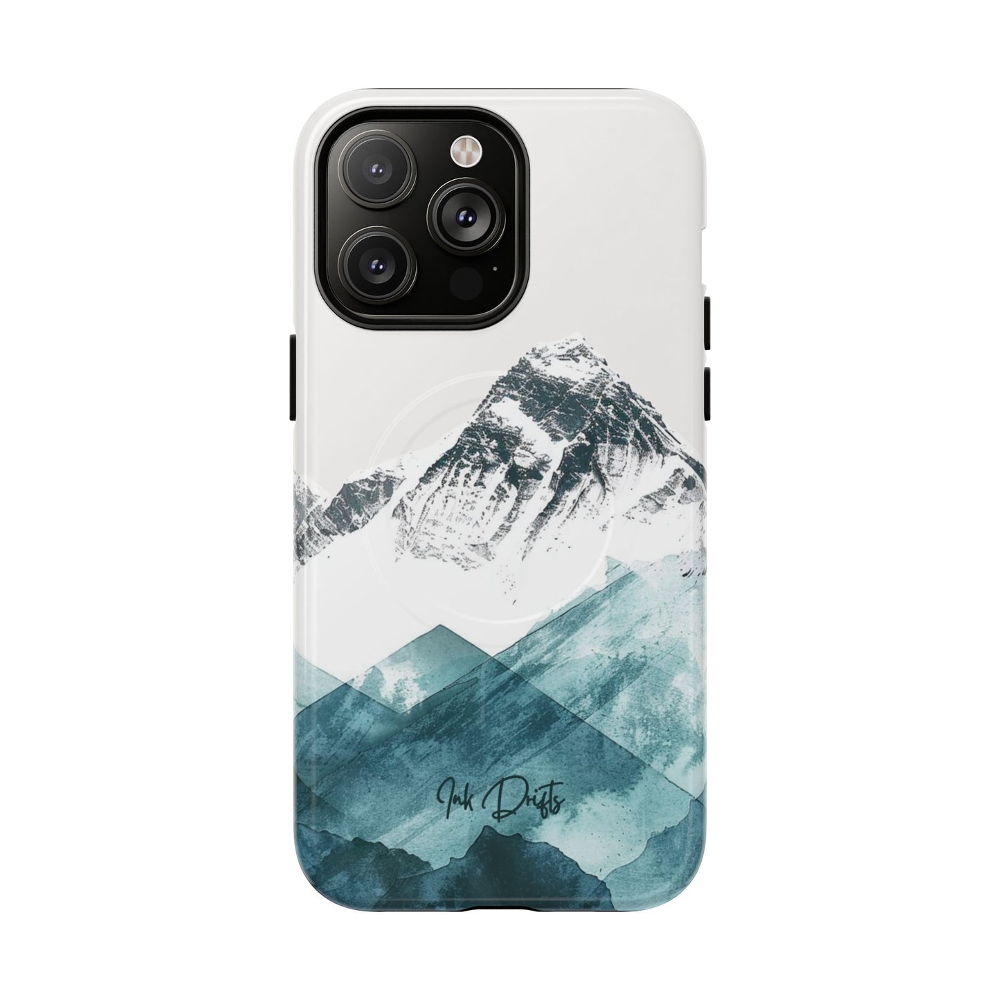 iPhone 14 Pro Max Glossy Phone Case - Alpine Serenity | MagSafe iPhone Case