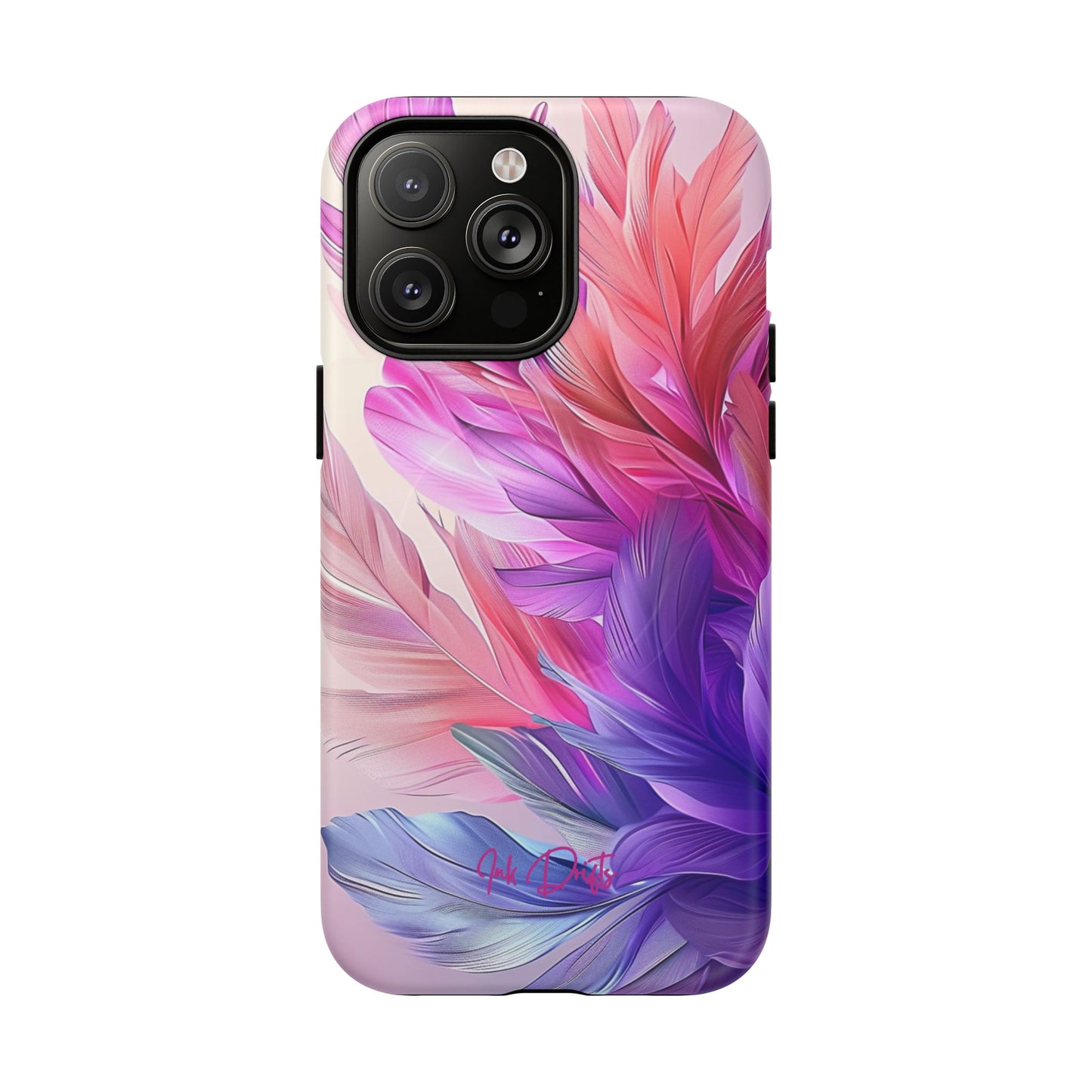 iPhone 14 Pro Max Matte Phone Case - Feather Bliss | MagSafe iPhone Case