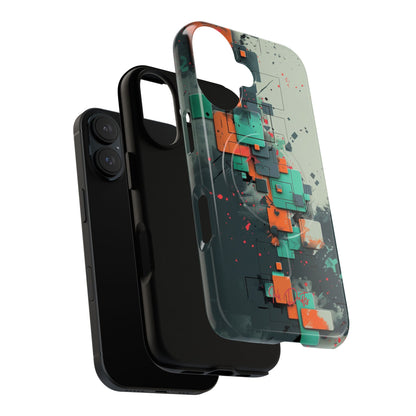 Phone Case - Techno Mosaic | MagSafe iPhone Case