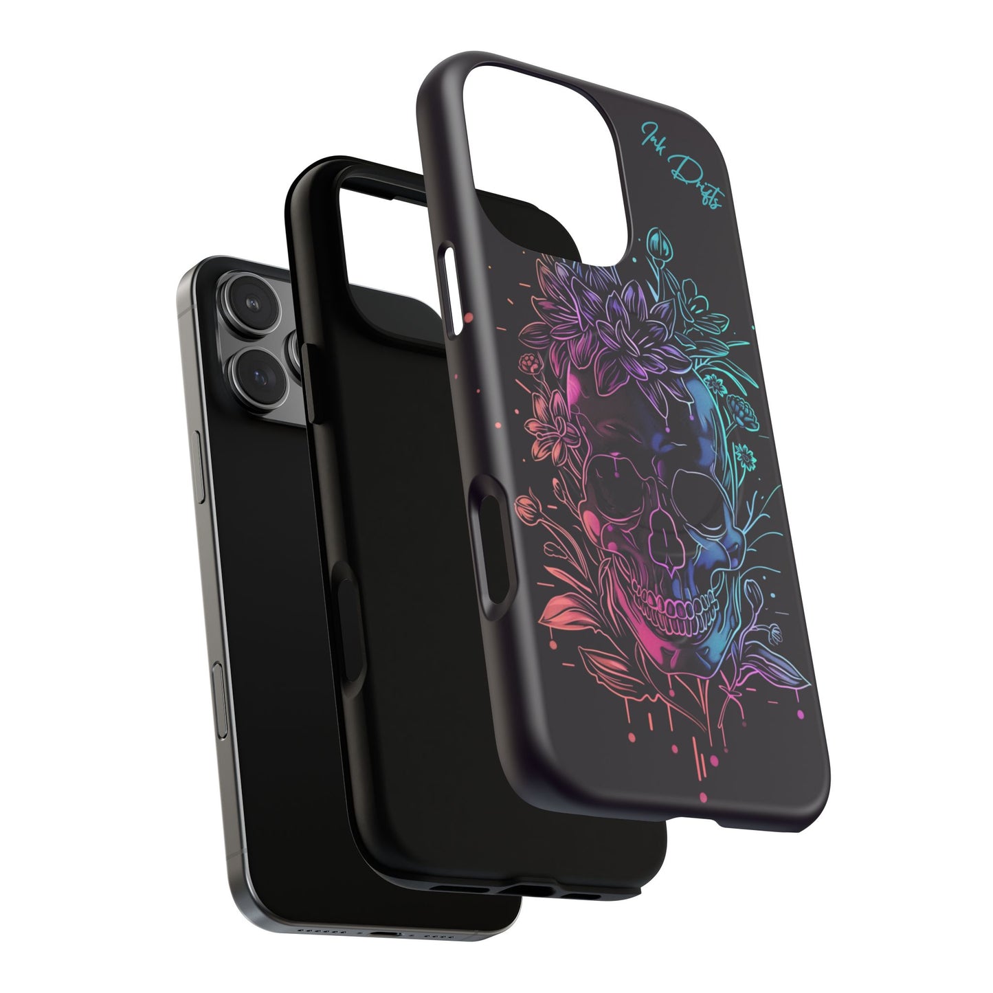 Phone Case - Neon Skull | MagSafe iPhone Case