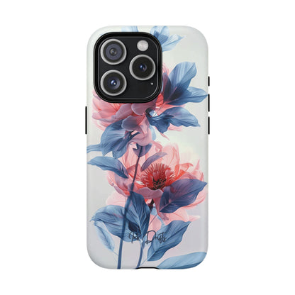 iPhone 15 Pro Matte Phone Case - Ethereal Blooms | MagSafe iPhone Case