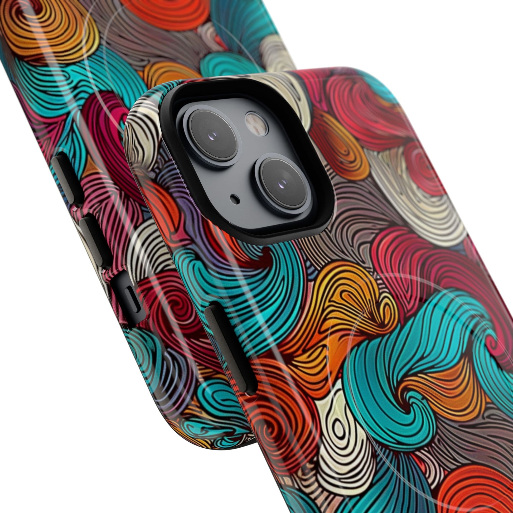 Phone Case - Vivid Curls | MagSafe iPhone Case