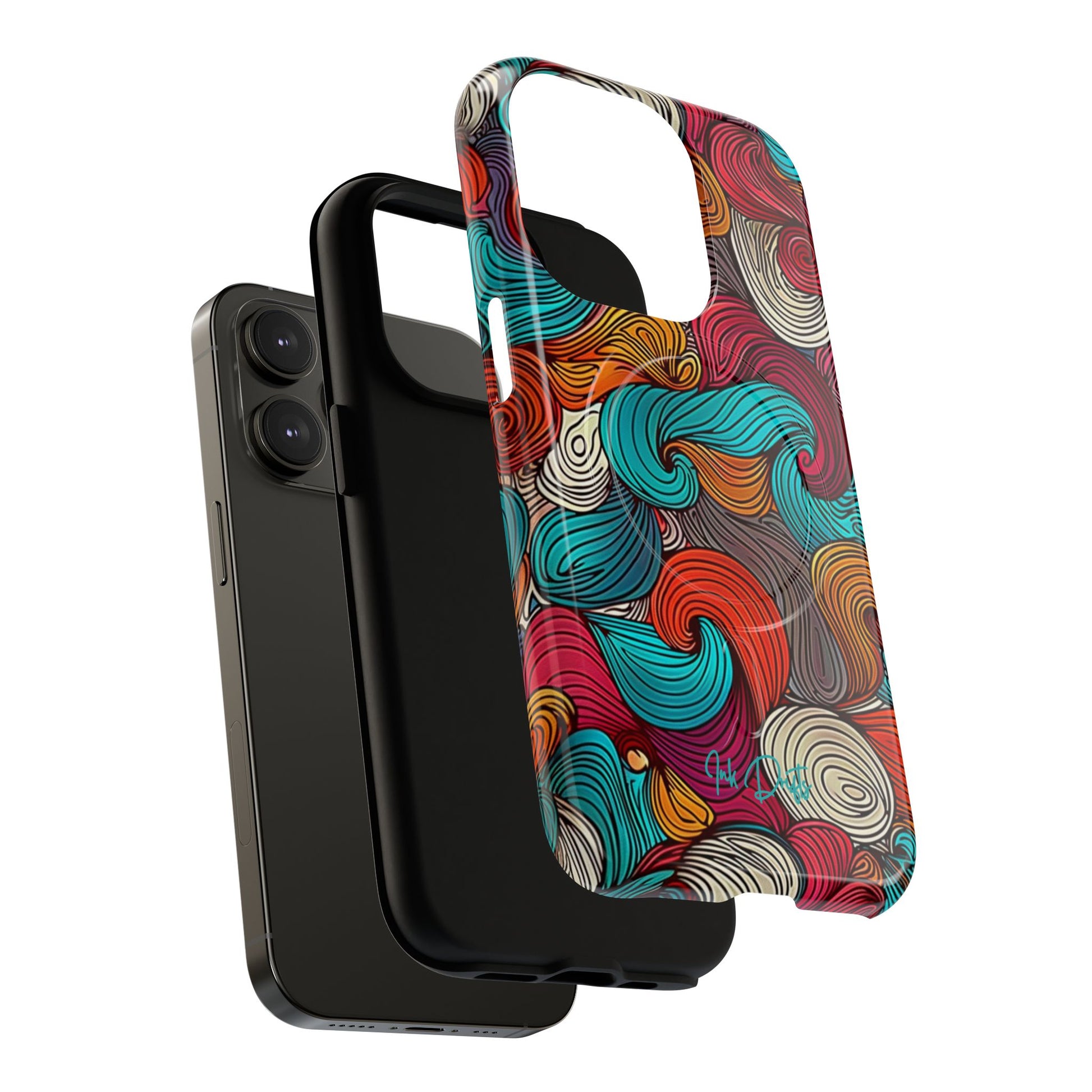 Phone Case - Vivid Curls | MagSafe iPhone Case