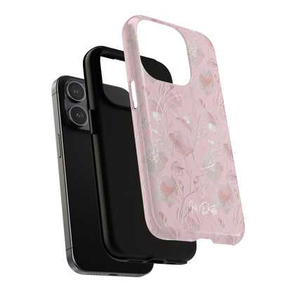 Phone Case - Pink Flora | MagSafe iPhone Case