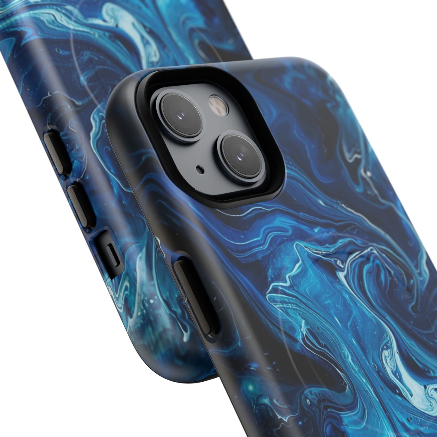 Phone Case - Blue Swirl | MagSafe iPhone Case