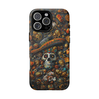 iPhone 16 Pro Max Matte Phone Case - Aztec Gold | MagSafe iPhone Case