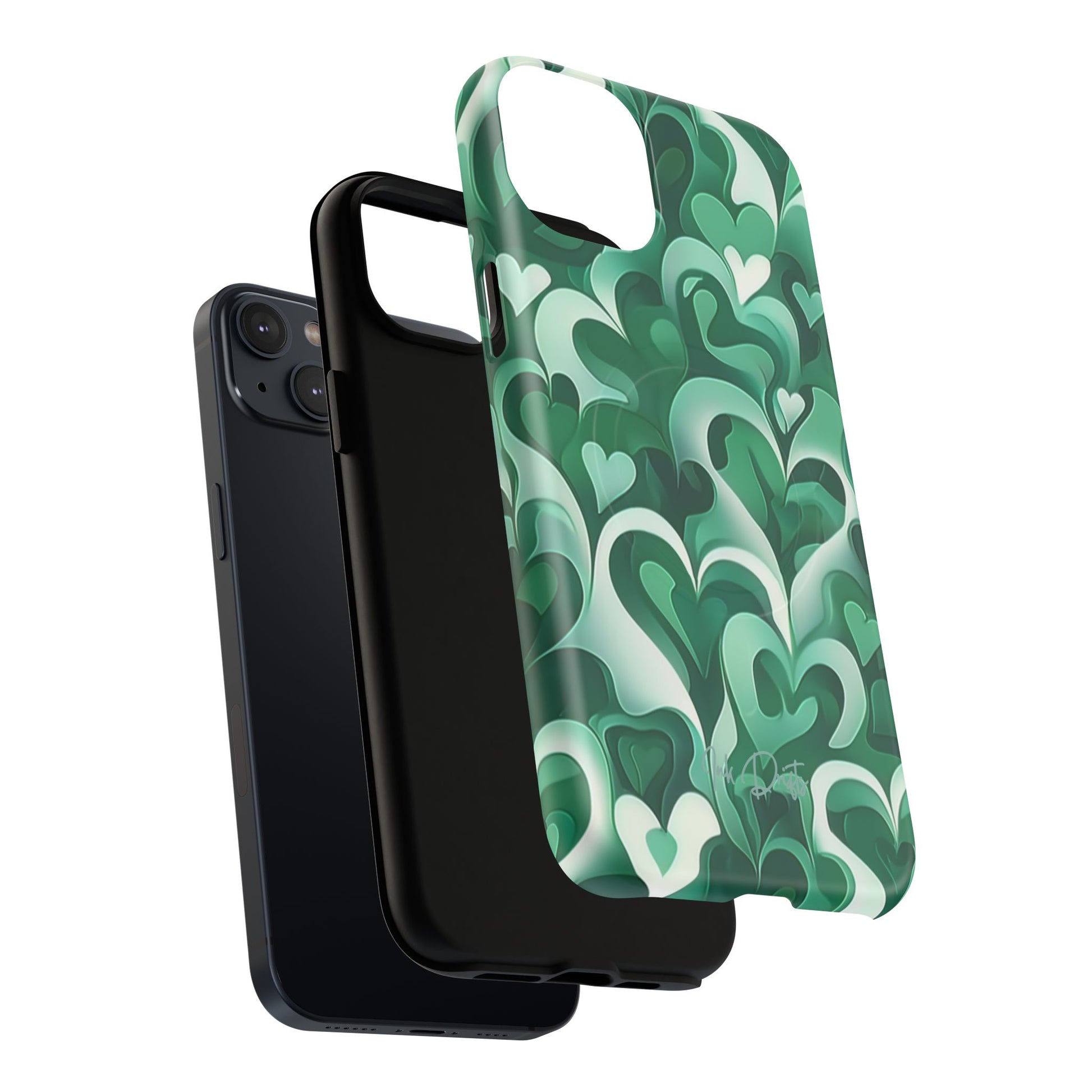 Phone Case - Emerald Love | MagSafe iPhone Case