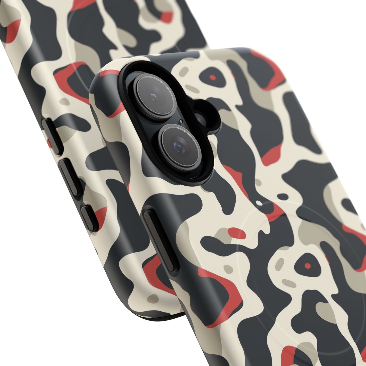 Phone Case - Cream Red Camo | MagSafe iPhone Case