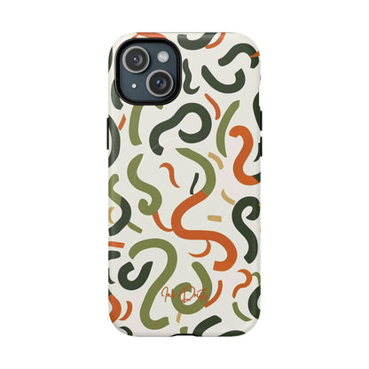 iPhone 15 Plus Matte Phone Case - Earthy Whimsy | MagSafe iPhone Case