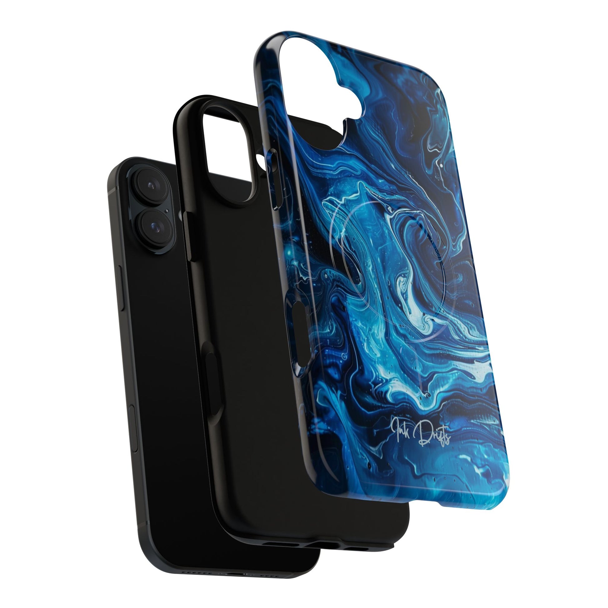 Phone Case - Blue Swirl | MagSafe iPhone Case