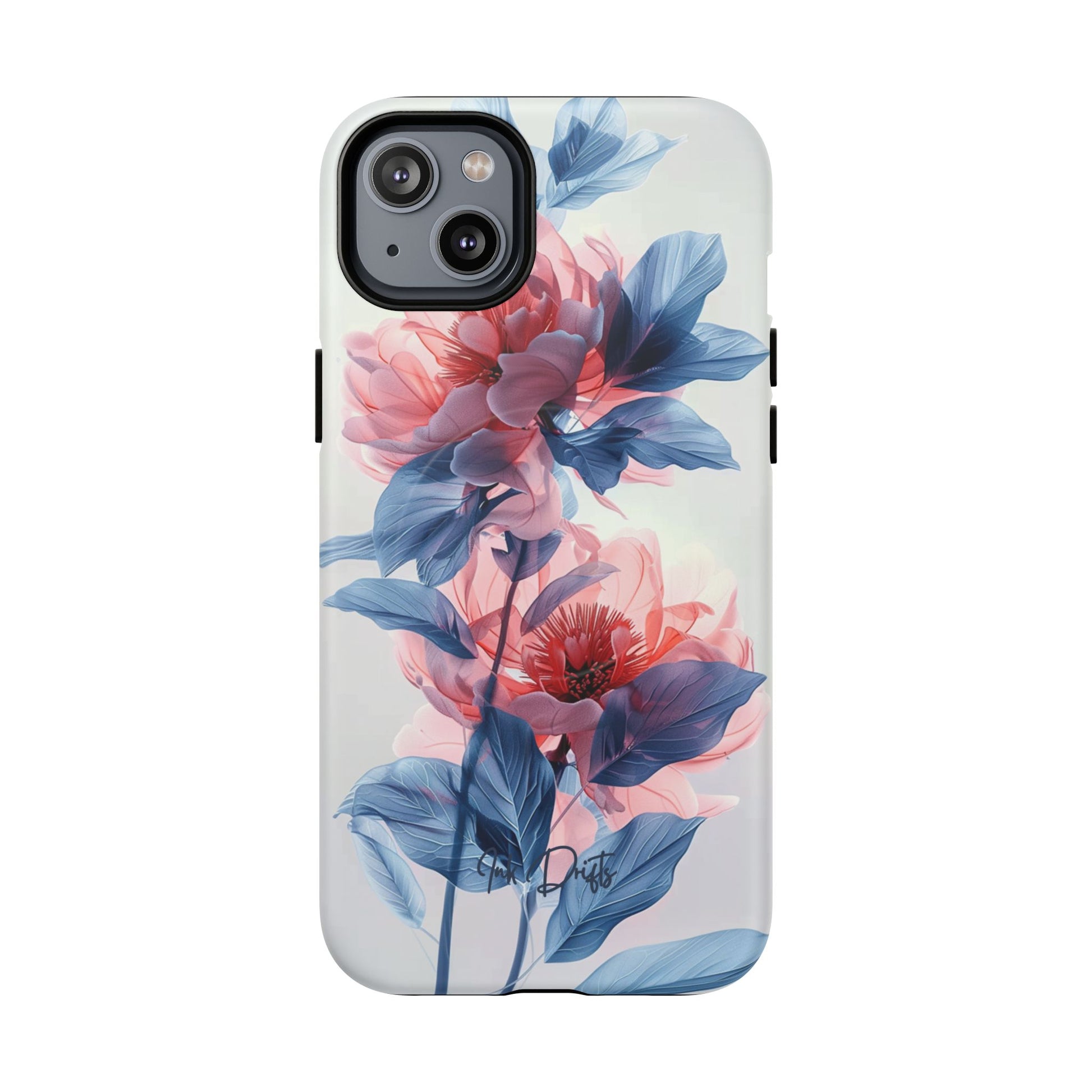 iPhone 14 Plus Matte Phone Case - Ethereal Blooms | MagSafe iPhone Case