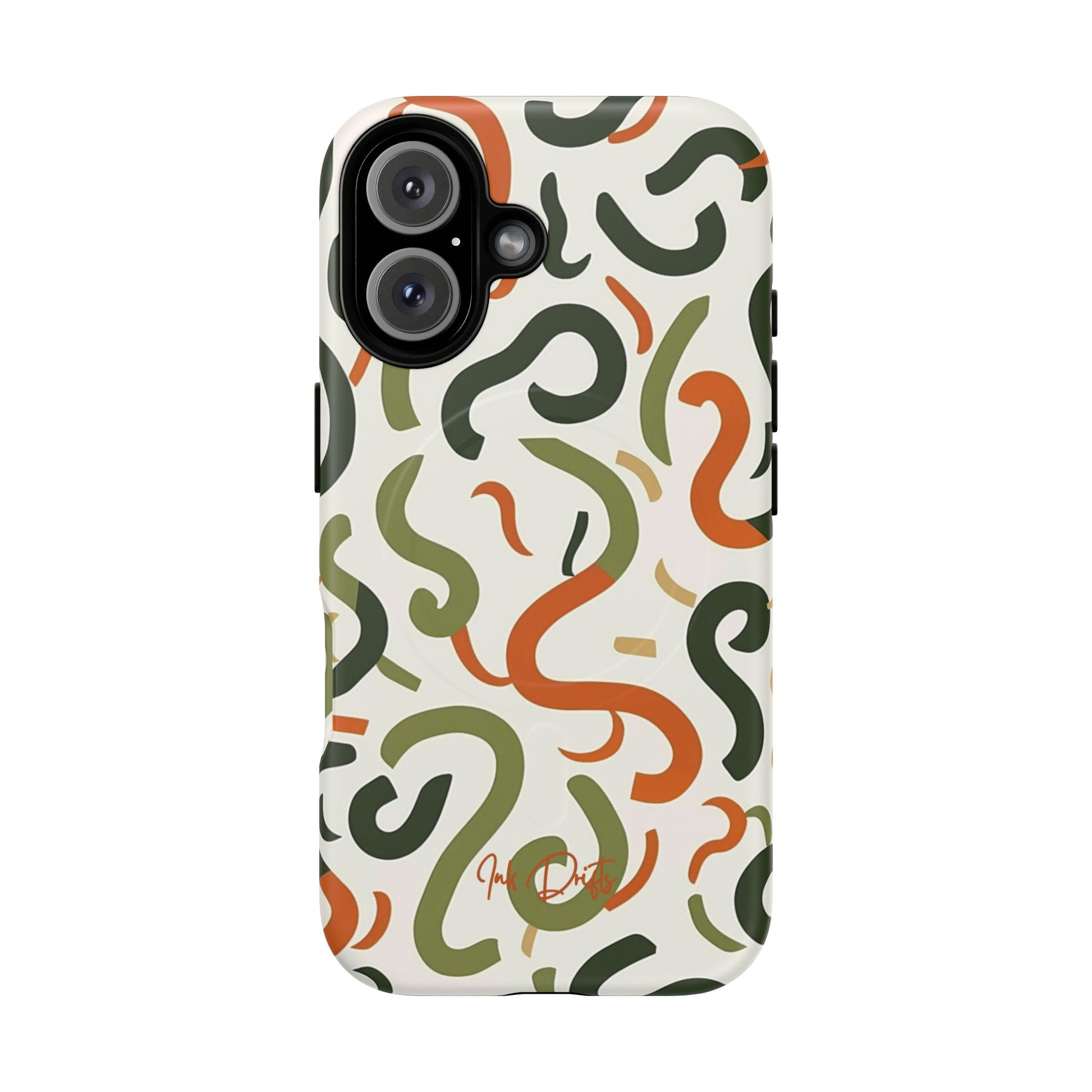 iPhone 16 Matte Phone Case - Earthy Whimsy | MagSafe iPhone Case