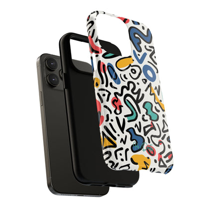 Phone Case - Playful Doodles | MagSafe iPhone Case