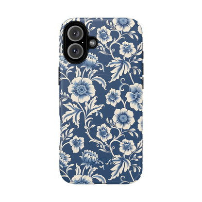 iPhone 16 Plus Matte Phone Case - Regal Florals | MagSafe iPhone Case