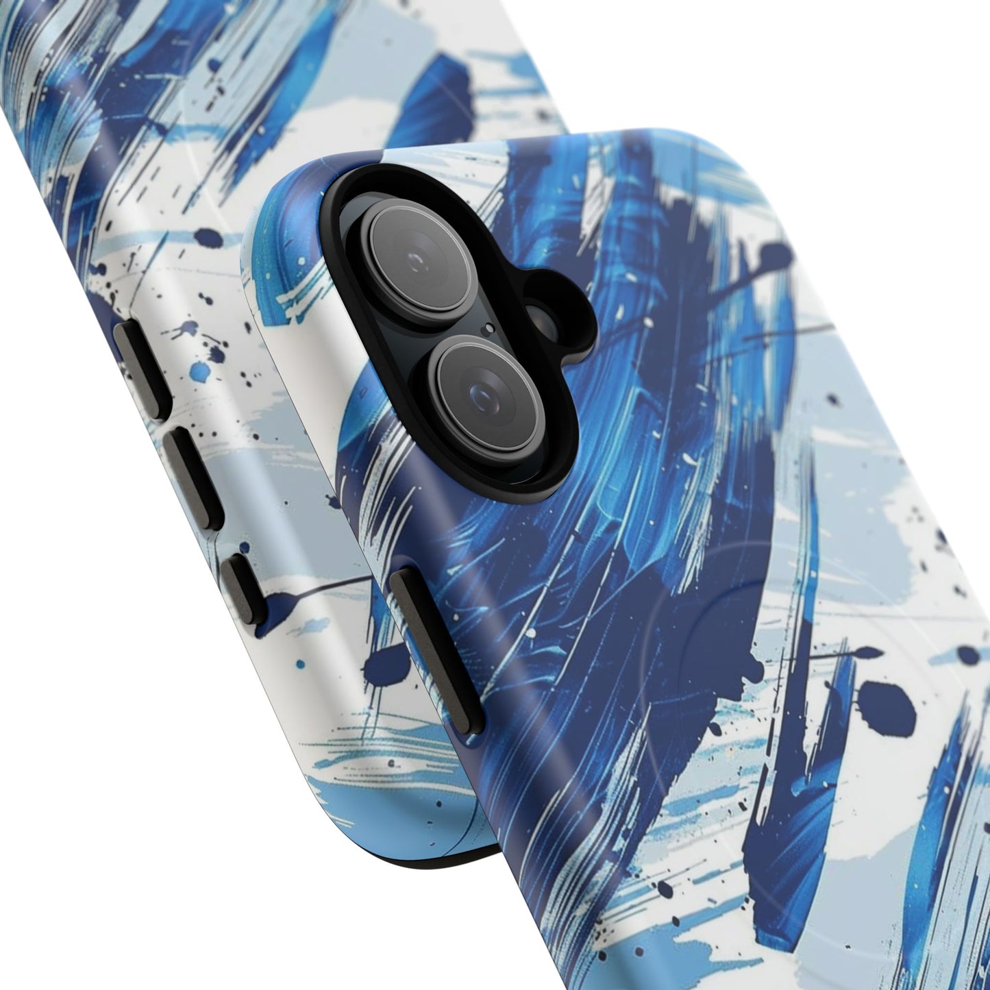 Phone Case - Azure Strokes | MagSafe iPhone Case