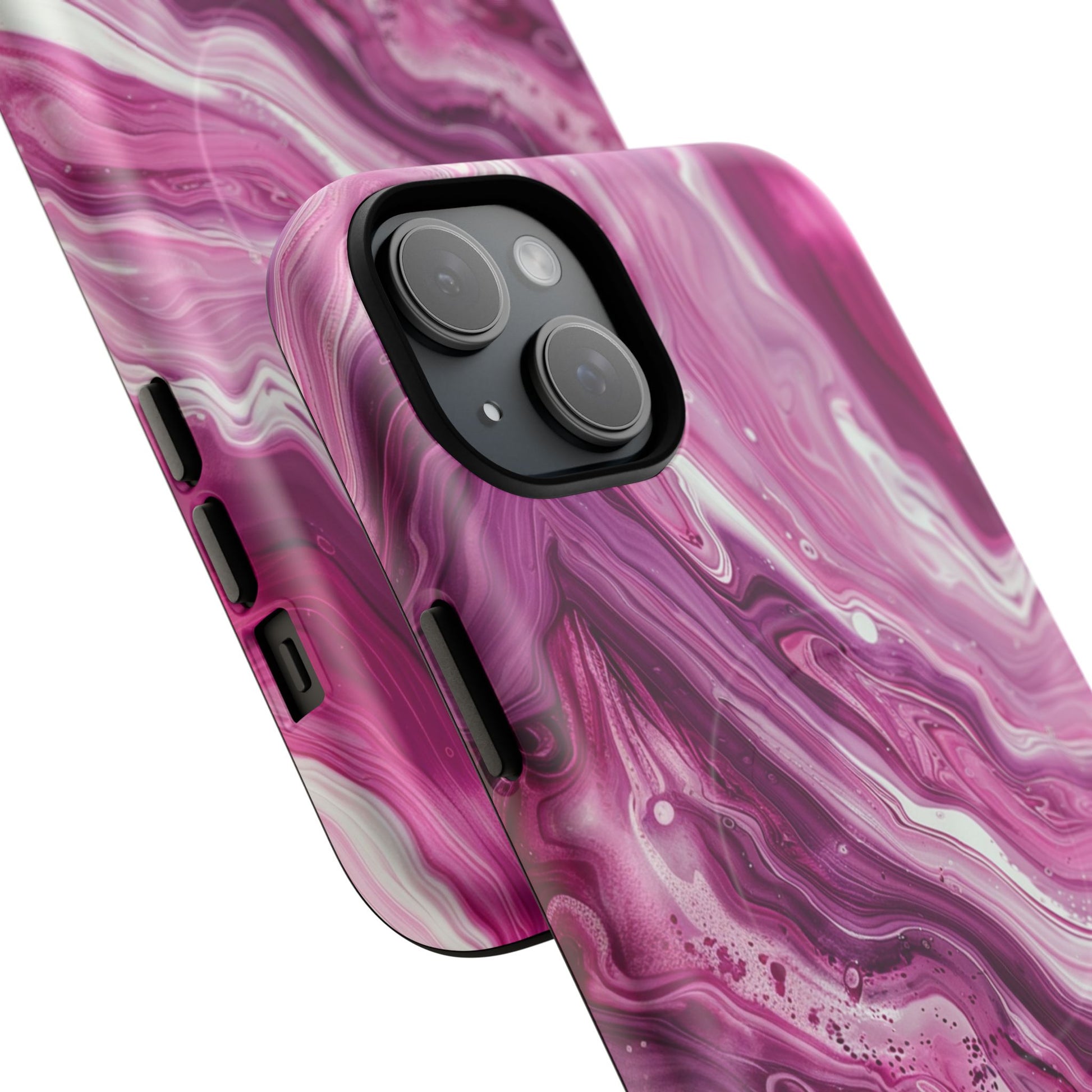 Phone Case - Pink Marble | MagSafe iPhone Case