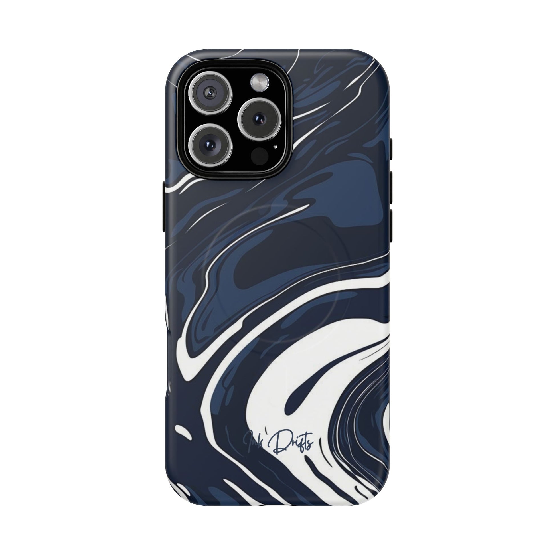 iPhone 16 Pro Max Matte Phone Case - Marble Swirl | MagSafe iPhone Case