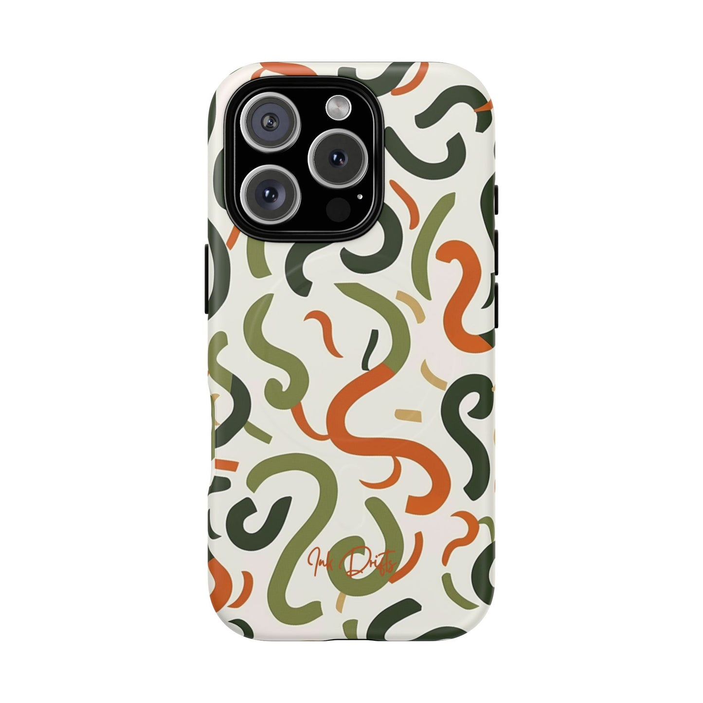 iPhone 16 Pro Matte Phone Case - Earthy Whimsy | MagSafe iPhone Case