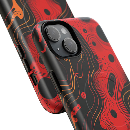 Phone Case - Magma Flow | MagSafe iPhone Case