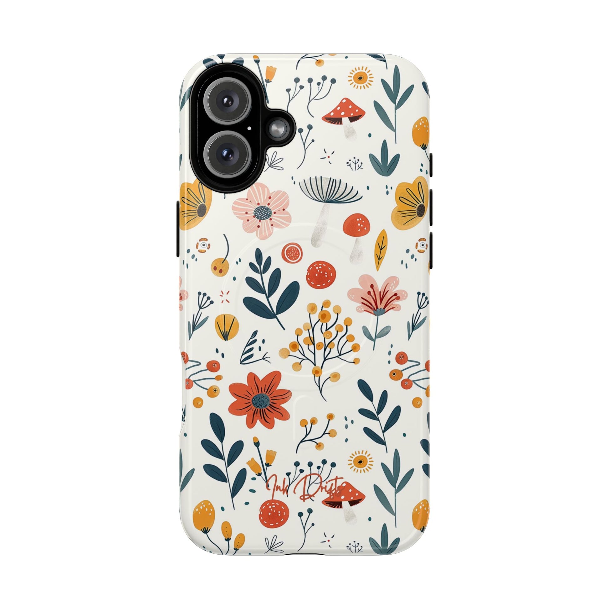 iPhone 16 Plus Glossy Phone Case - Forest Whimsy | MagSafe iPhone Case