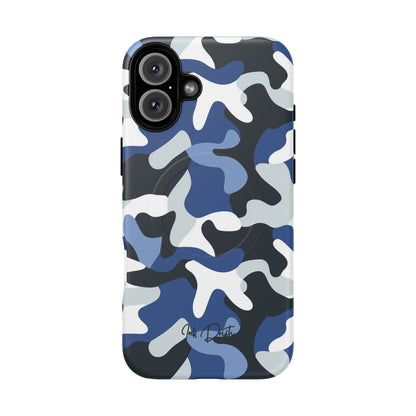 iPhone 16 Plus Matte Phone Case - Arctic Camo | MagSafe iPhone Case