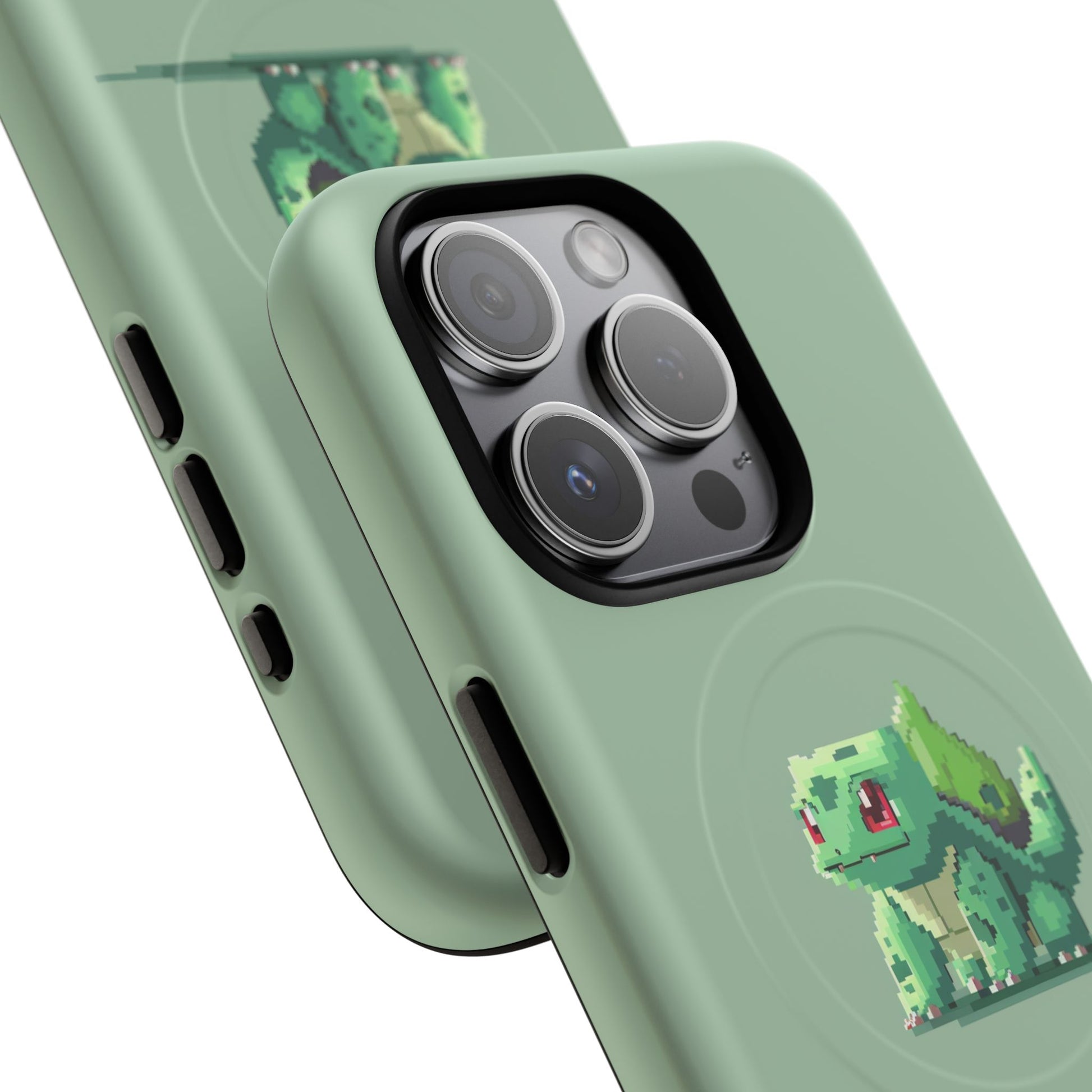 Phone Case - Pixel Bulbasaur | MagSafe iPhone Case