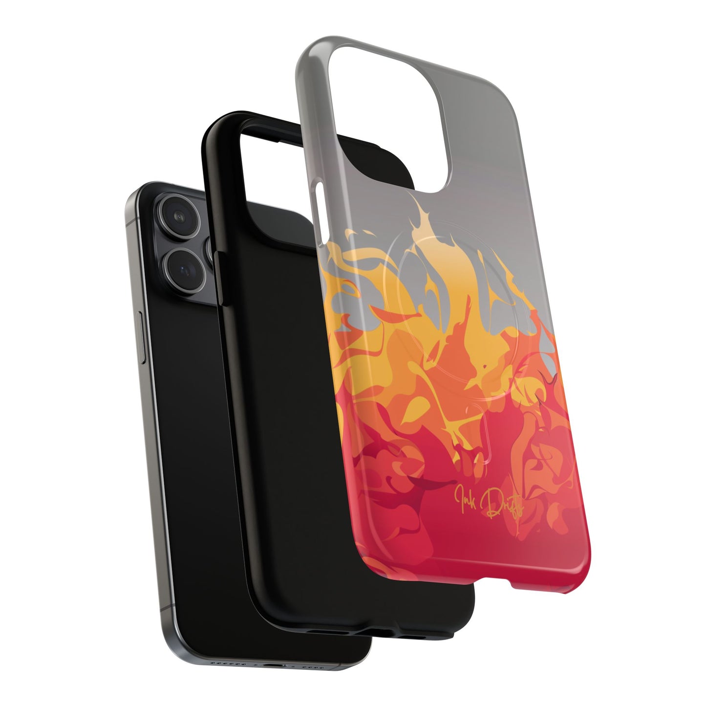 Phone Case - Flame Burst | MagSafe iPhone Case