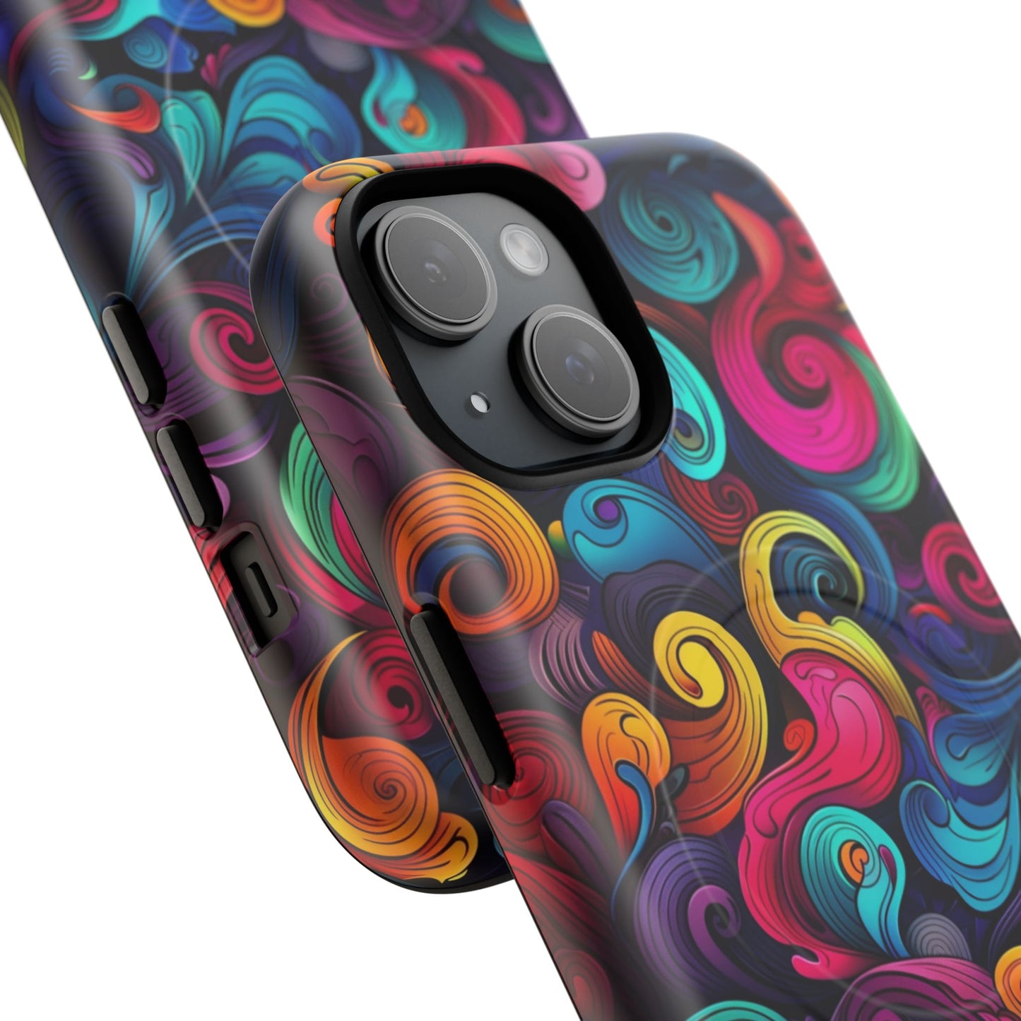 Phone Case - Psychedelic Waves | MagSafe iPhone Case