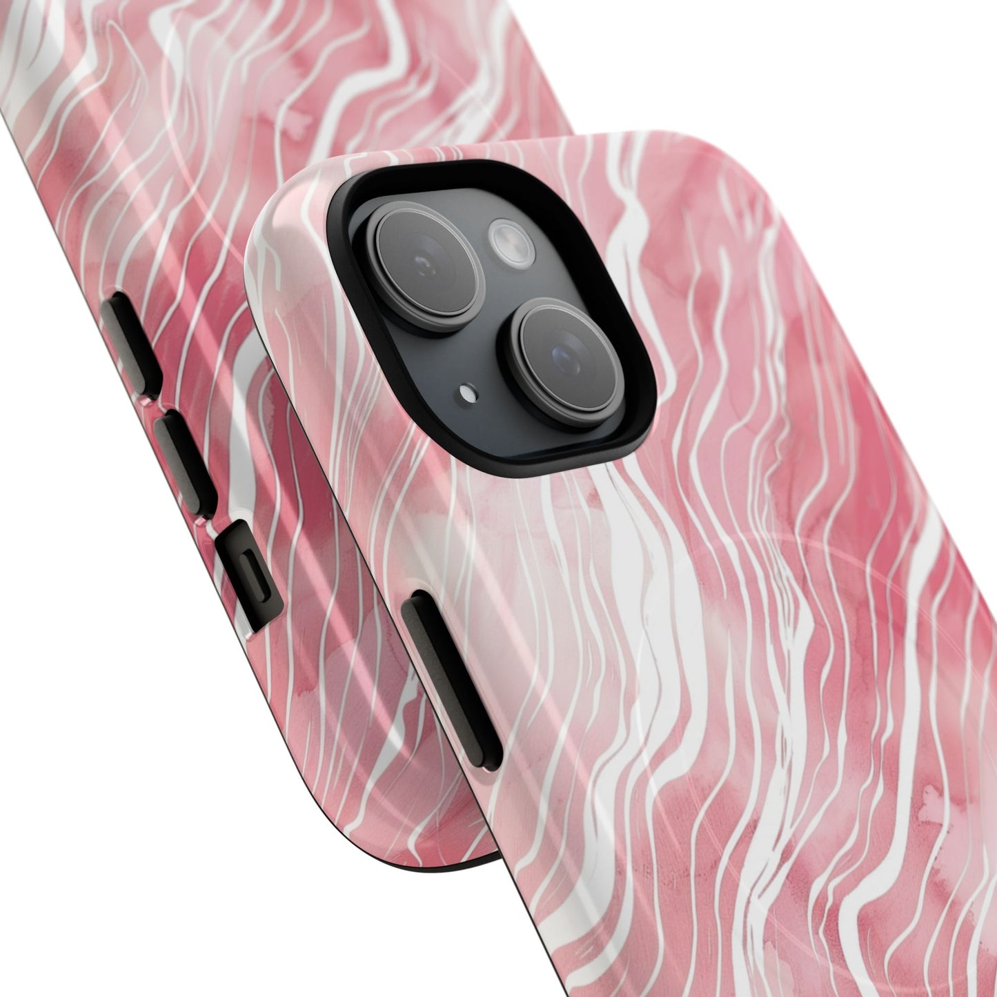 Phone Case - Blush Waves | MagSafe iPhone Case