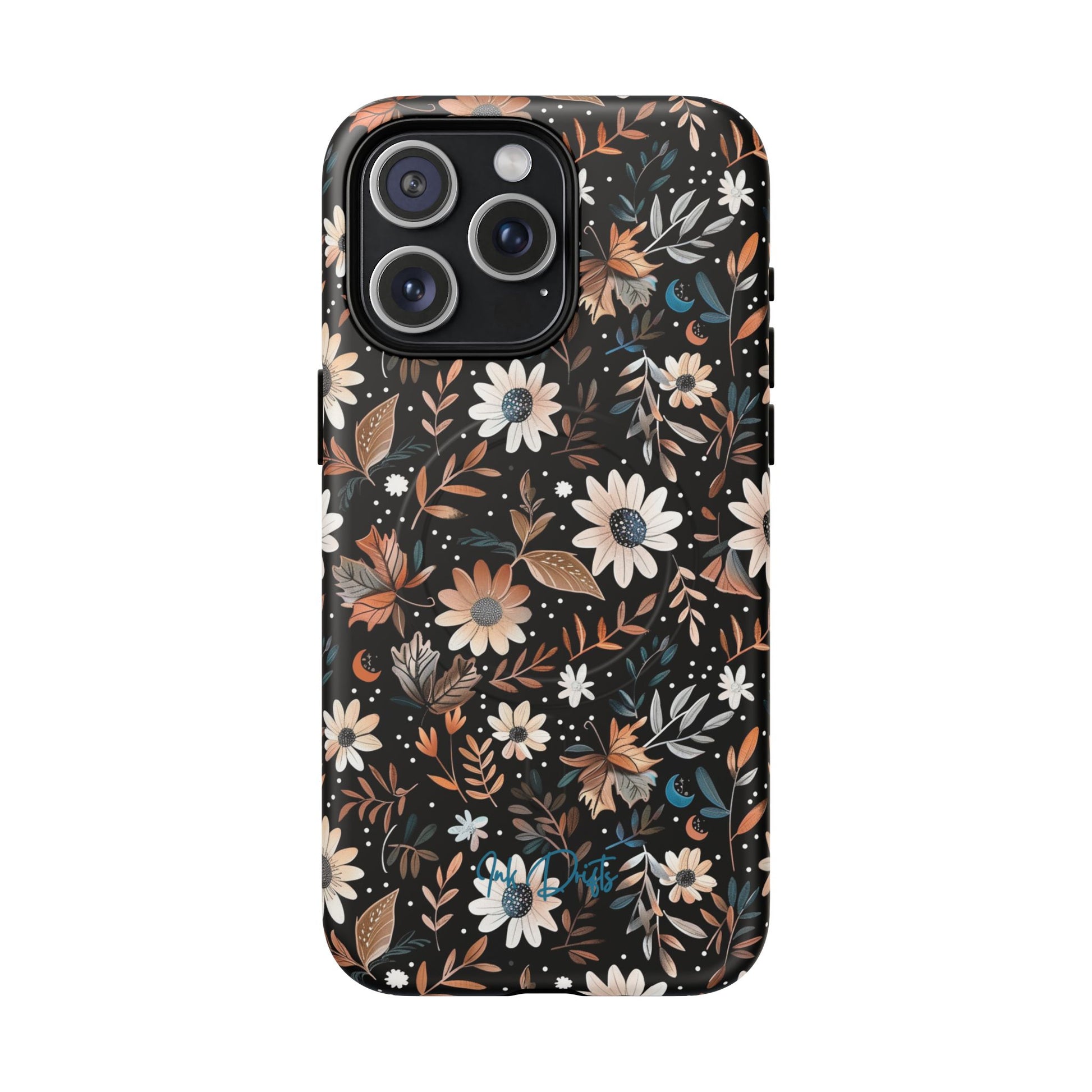 iPhone 15 Pro Max Matte Phone Case - Midnight Meadow | MagSafe iPhone Case