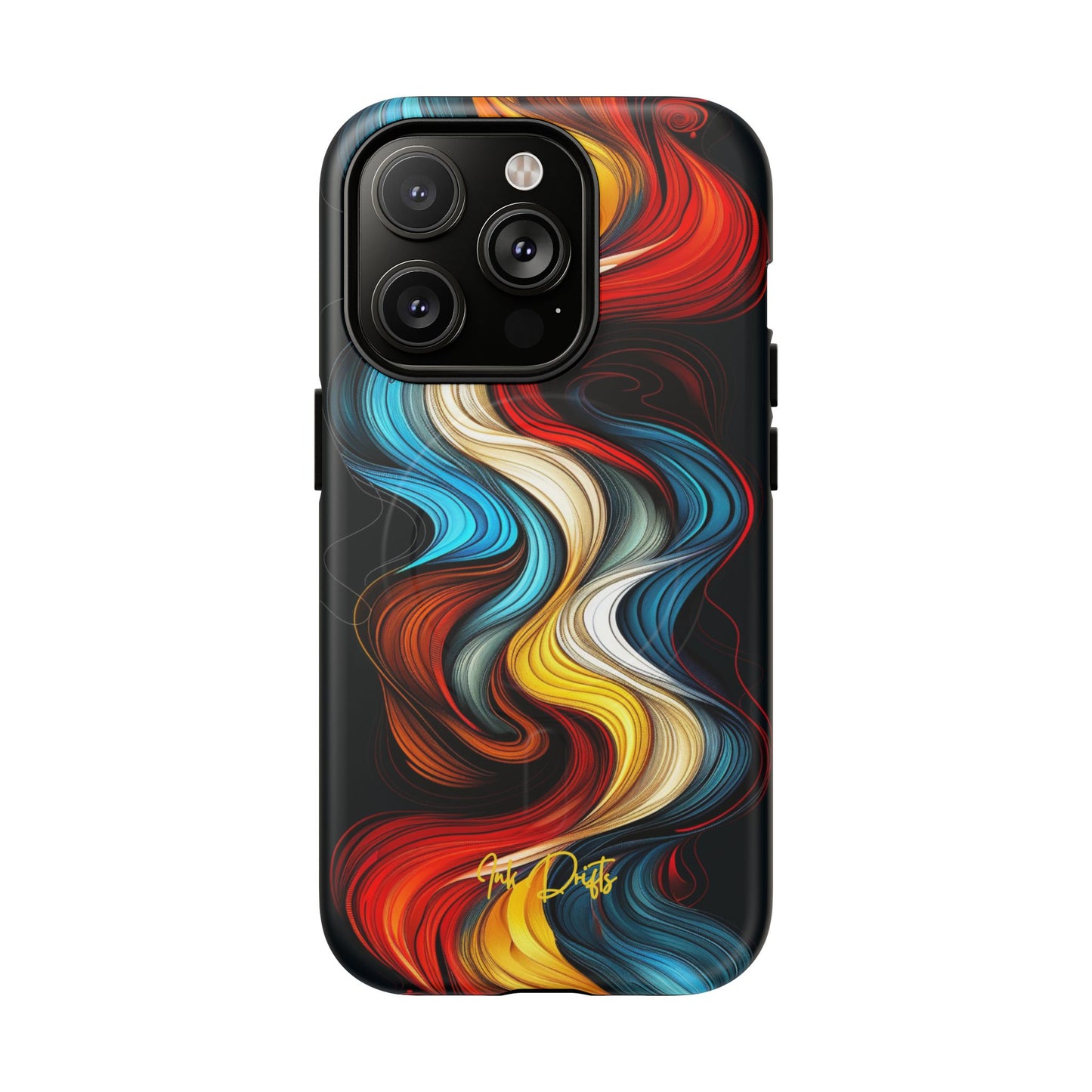 iPhone 14 Pro Matte Phone Case - Tangled Colors | MagSafe iPhone Case