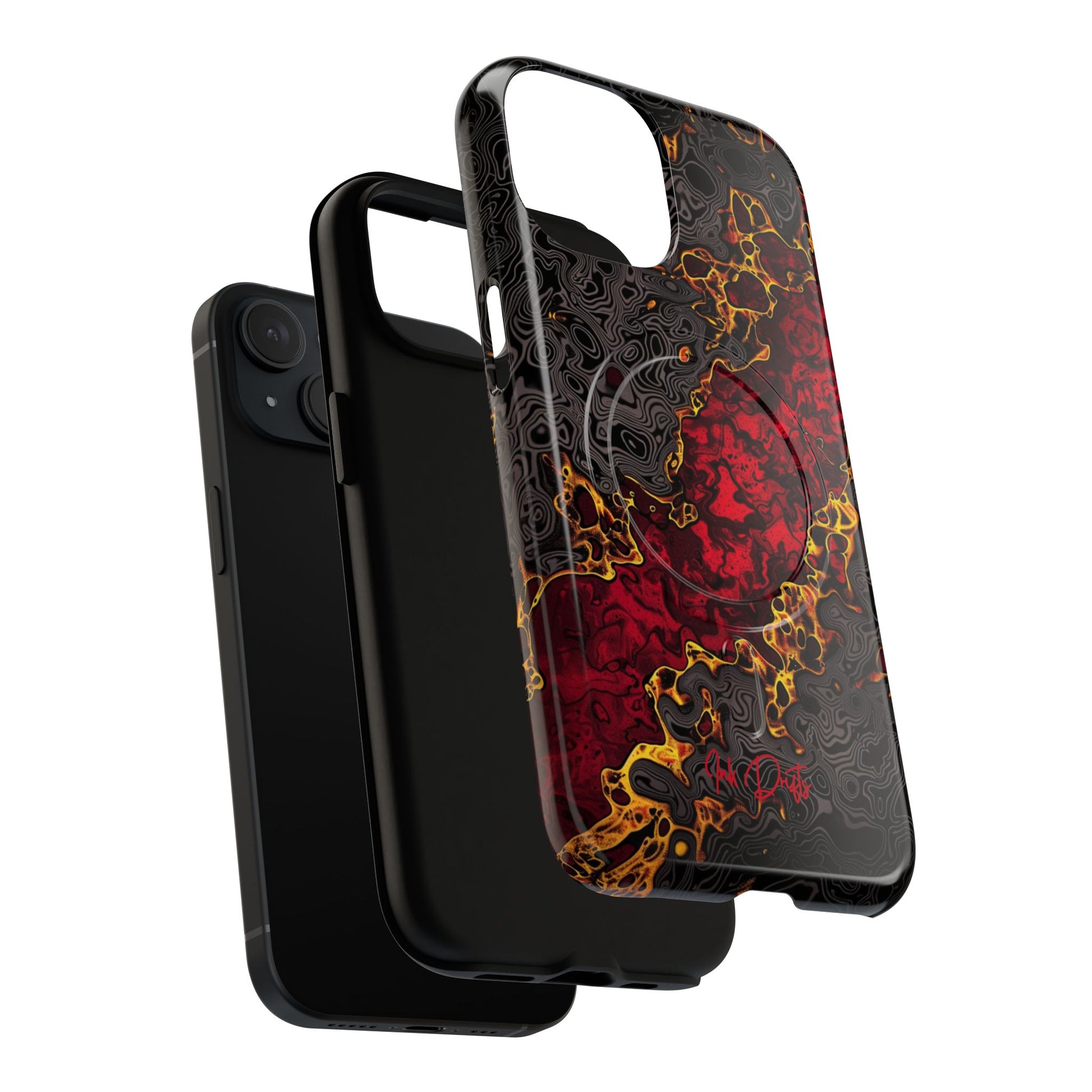 Phone Case - Volcanic Veins | MagSafe iPhone Case