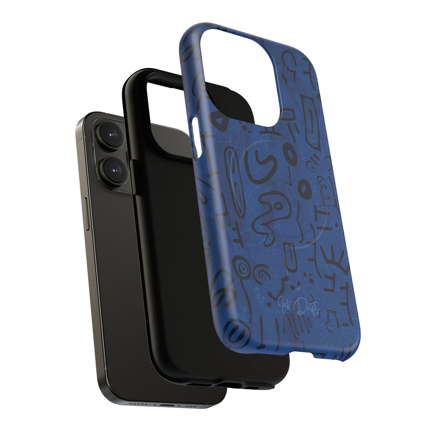 Phone Case - Nocturnal Scribbles | MagSafe iPhone Case