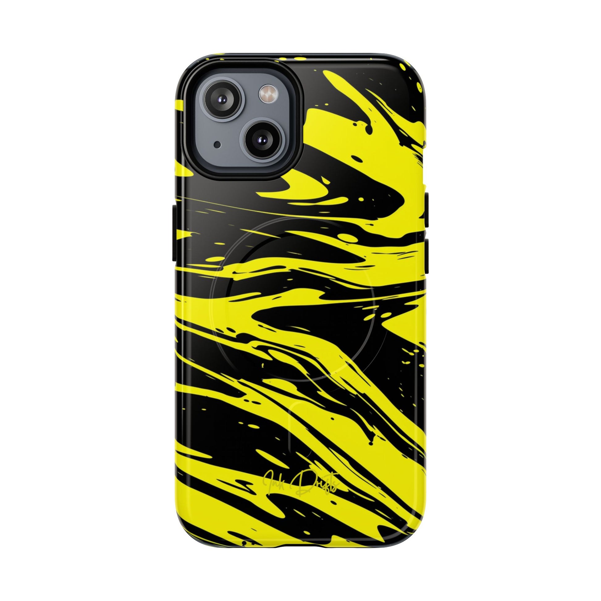 iPhone 14 Glossy Phone Case - Bumble Bee | MagSafe iPhone Case