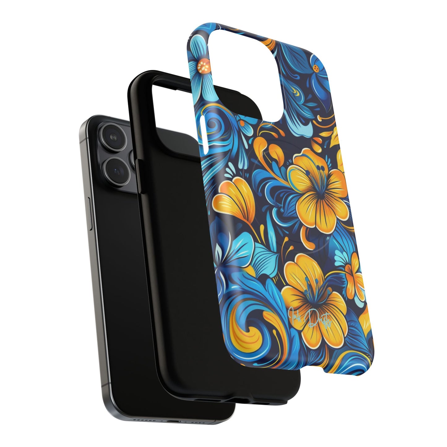 Phone Case - Floral Fusion | MagSafe iPhone Case