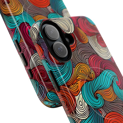 Phone Case - Vivid Curls | MagSafe iPhone Case