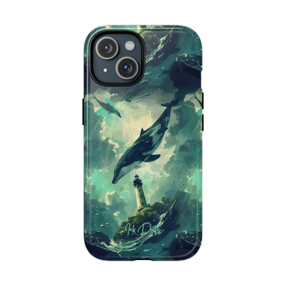 iPhone 15 Glossy Phone Case - Ocean Dream | MagSafe iPhone Case