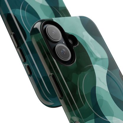 Phone Case - Verdant Waves | MagSafe iPhone Case